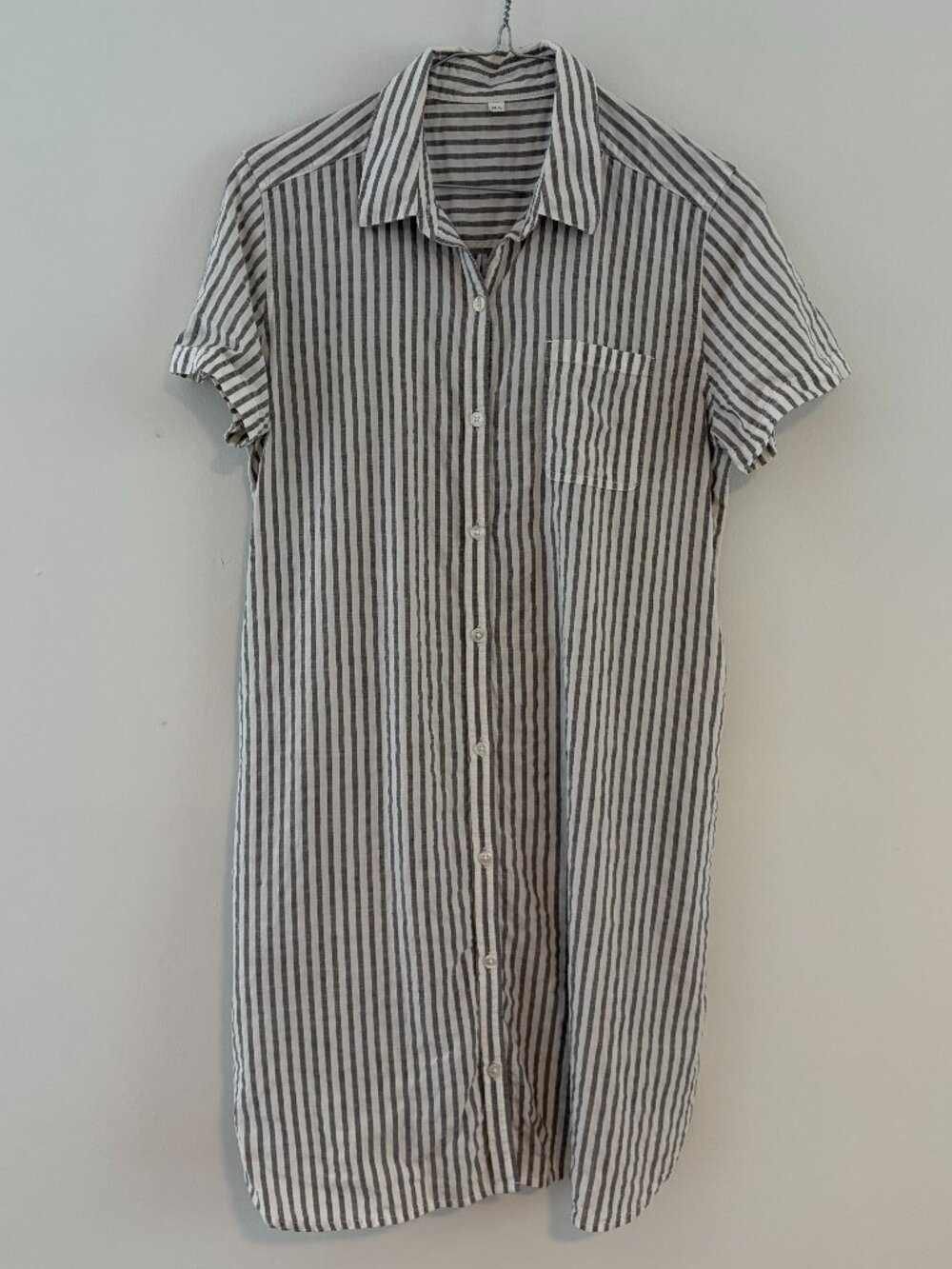 Muji Cotton Shirt Dress